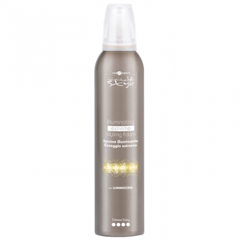 Мусс придающий блеск Сверхсильная фиксация Hair Company Inimitable Style Illuminating Extreme Styling Foam