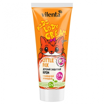 Детский защитный крем с календулой и ромашкой Vilenta Little Fox Kids Body Cream