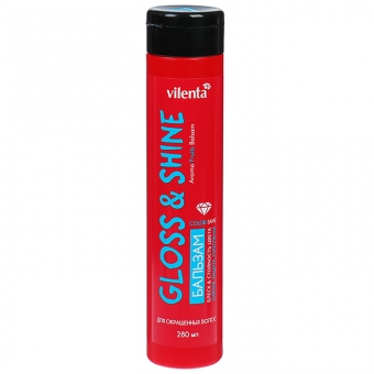 Бальзам для окрашенных волос Vilenta Gloss And Shine Balsam