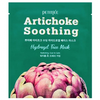 Гидрогелевая маска для лица Petitfee Artichoke Soothing Hydrogel Face Mask