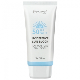 Лосьон для лица солнцезащитный Esthetic House UV Defence Sun Block Day Moisture Sun Lotion SPF50 PA+++