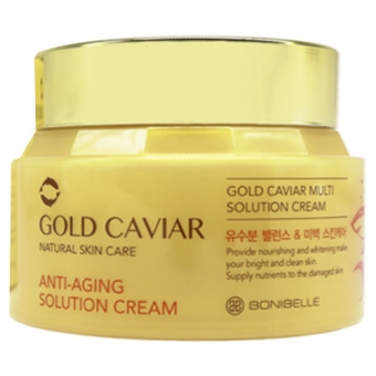 Антивозрастной крем для лица с экстрактом икры Enough Bonibelle Gold Caviar Anti-Aging Solution Cream