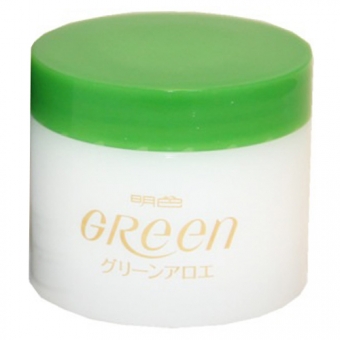 Увлажняющий крем для сухой кожи лица Meishoku Green Plus Aloe Moisture Cream