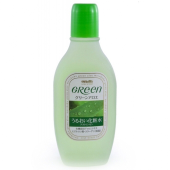 Лосьон увлажняющий и подтягивающий кожу лица Meishoku Green Plus Aloe Astringent