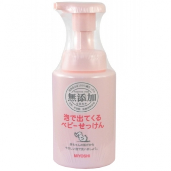 Мыло жидкое пенящееся Miyoshi Additive Free Body Soap