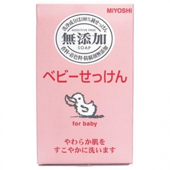 Мыло туалетное для всей семьи Miyoshi Additive Free Family Soap Bar