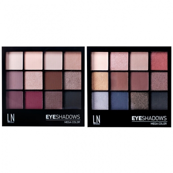 Набор теней для век LN Professional Eyeshadows Mega Color