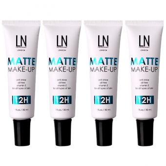 Тональный крем для лица матирующий LN Professional Matte Make-Up Cream