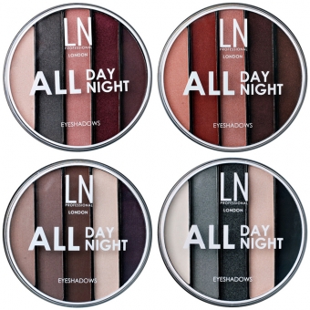 Тени LN Professional All Day Night Eyeshadows 