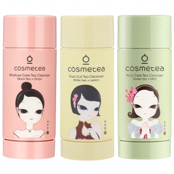 Очищающий стик с трансформирующейся текстурой Cosmetea Tea Cleanser