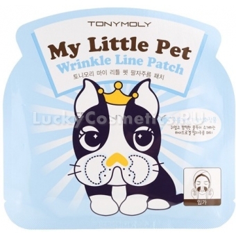 Патчи для носогубной области Tony Moly My Little Pet Wrinkle Line Patch