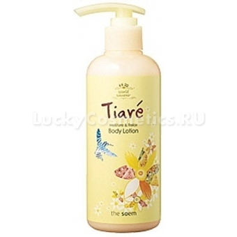 Цветочное молочко для тела The Saem World Souvenir Tiare Moisture & Relax Body Lotion