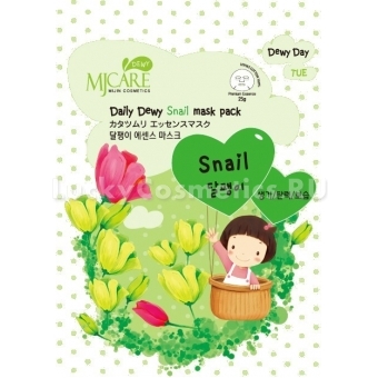 Улиточная маска с муцином Mijin Cosmetics Mj Care Daily Dewy Snail Mask Pack