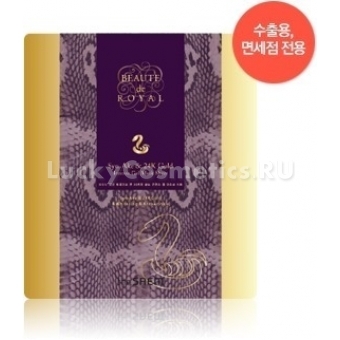 Тканевая маска для лица с пептидом The Saem Syn-Ake Beaute de Royal Mask Sheet Syn-Ake