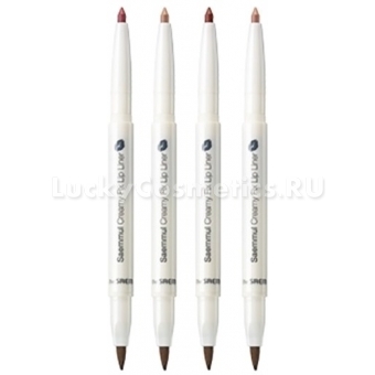 Кремовый карандаш для губ The Saem Creamy Saemmul Creamy Fix Lip Liner