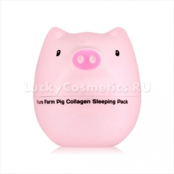 Ночная маска для лица коллагеновая Tony Moly Pure Farm Pig Collagen Sleeping Pack