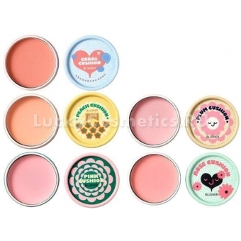 Румяна кушон парфюмированные The Face Shop Lovely Meex Pastel Cushion Blusher