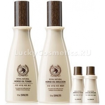 Набор средств с лошадиным жиром The Saem Royal Natural Horse Oil Skin Care Special 2 Set