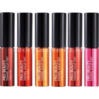 Тинт с глянцевым эффектом Holika Holika Pro Beauty Enamel Volip Tint