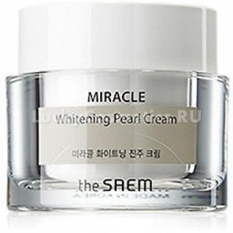 Осветляющий дневной крем The Saem Miracle Whitening Pearl Cream