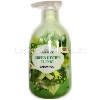 Шампунь для укрепления корней волос Deoproce Pure Green Recipe Clinic Shampoo