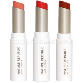 Матовая губная помада Nature Republic Matt Lipstick