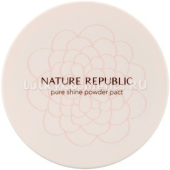 Компактная пудра Nature Republic Pure Shine Powder Pact