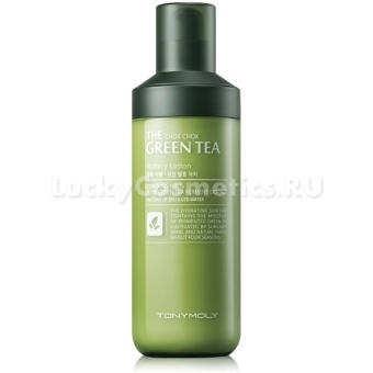 Увлажняющий лосьон для лица с экстрактом зеленого чая Tony Moly Chok Chok Green Tea Watery Skin