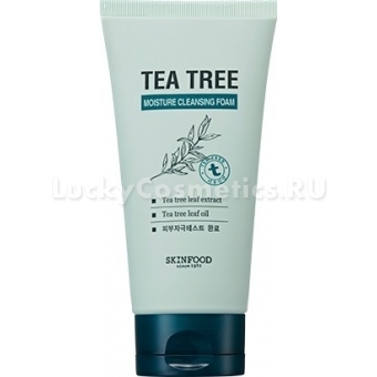 Пенка для умывания с экстрактом масла чайного дерева Skinfood Tea Tree Moisture Cleansing Foam