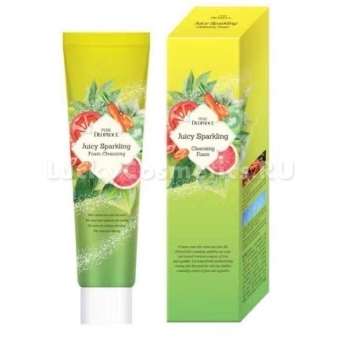 Очищающая пенка Deoproce Pure Juicy Sparkling Cleansing Foam