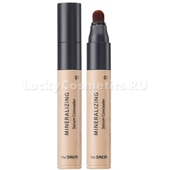 Минеральная сыворотка-консилер The Saem Mineralizing Serum Concealer