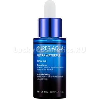 Увлажняющее двухфазное масло для лица Missha Super Aqua Ultra Waterful Facial Oil