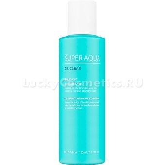 Эмульсия для жирной кожи Missha Super Aqua Oil Clear Emulsion