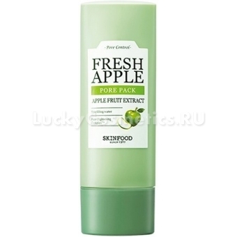 Маска для лица с экстрактом зеленых яблок Skinfood Fresh Apple Pore Pack