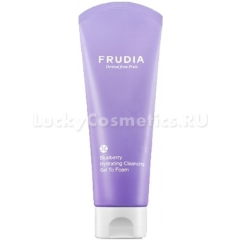 Увлажняющий гель-пенка для умывания с черникой Frudia Blueberry Hydrating Cleansing Gel To Foam