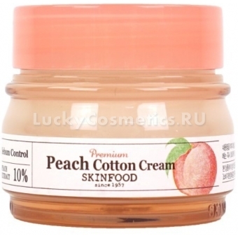 Крем для лица с экстрактом персика Skinfood Premium Peach Cotton Cream