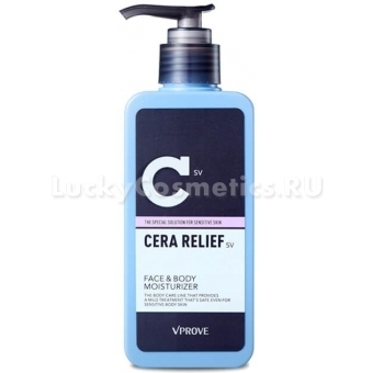 Увлажняющий лосьон для кожи лица и тела Vprove Cera Relief SV Face And Body Moisturizer