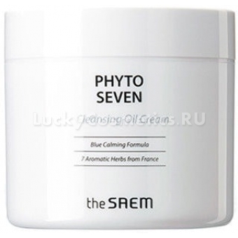 Очищающий крем-масло с фито-комплексом The Saem Phyto Seven Cleansing Oil Cream