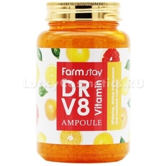 Сыворотка-желе с витаминами FarmStay DR-V8 Vitamin Ampoule