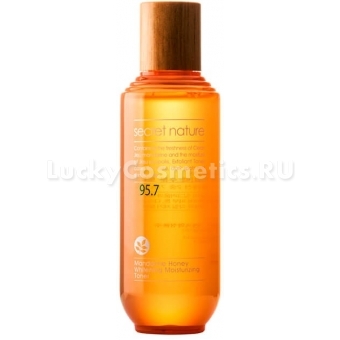 Осветляющий и увлажняющий тонер с экстрактом мандарина и меда Secret Nature Mandarine Honey Whitening Moisturizing Toner