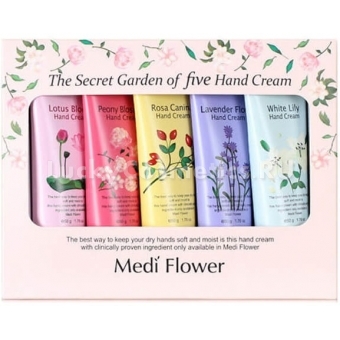 Набор кремов для рук Medi Flower The Secret Garden of Five Hand Cream Set