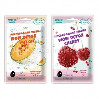 Тканевая кислородная маска Etude Organix Wow Detox