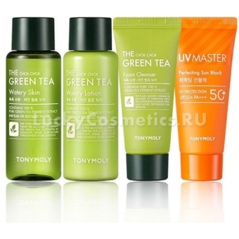 Увлажняющий набор с зеленым чаем Tony Moly The Chok Chok Green Tea Kit