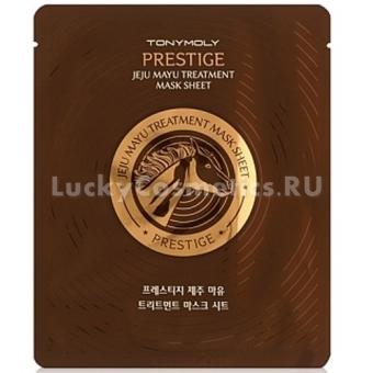 Тканевая маска с лошадиным маслом Tony Moly Prestige Jeju Mayu Treatment Mask Sheet