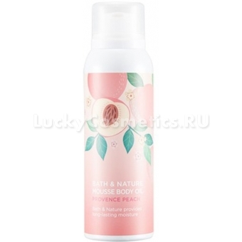 Пена-мусс для тела с экстрактом персика Nature Republic Bath And Nature Provence Peach Mousse Body Oil