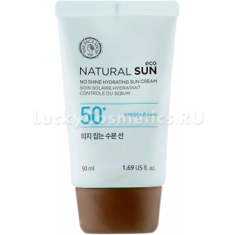 Матирующий солнцезащитный крем The Face Shop Natural Sun Eco No Shine Hydrating Sun Cream SPF 50 PA+++