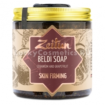 Черное мыло бельди с лифтинг-эффектом Zeitun Authentic Skin-Firming Beldi Soap