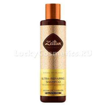 Шампунь для сильно поврежденных волос Zeitun Ritual Of Revival Ultra-Repairing Shampoo