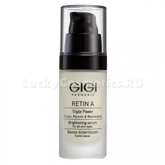 Осветляющая сыворотка Gigi Retin A Triple Power Brightening Serum