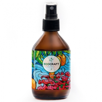 Несмываемый спрей-кондиционер для роста и против выпадения волос EcoCraft Mango And Pink Ginger Natural Leave-In Conditioner Spray